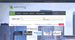 Desktop Screenshot of junior-broker.com